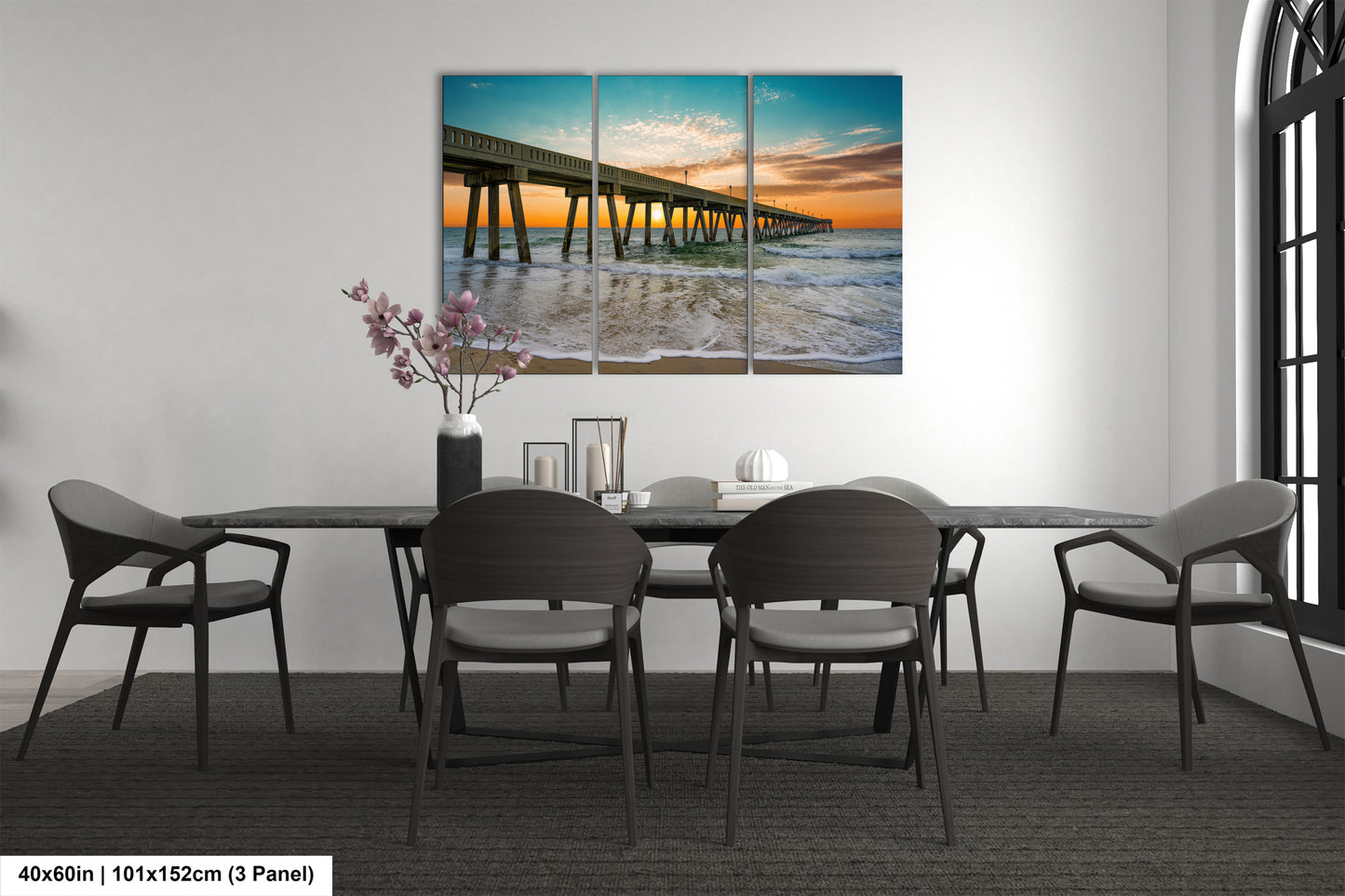 Coastal Awakening: Wrightsville Beach Photography Jonnie Mercers Fishing Pier North Carolina Architectural Seascape Wall Art