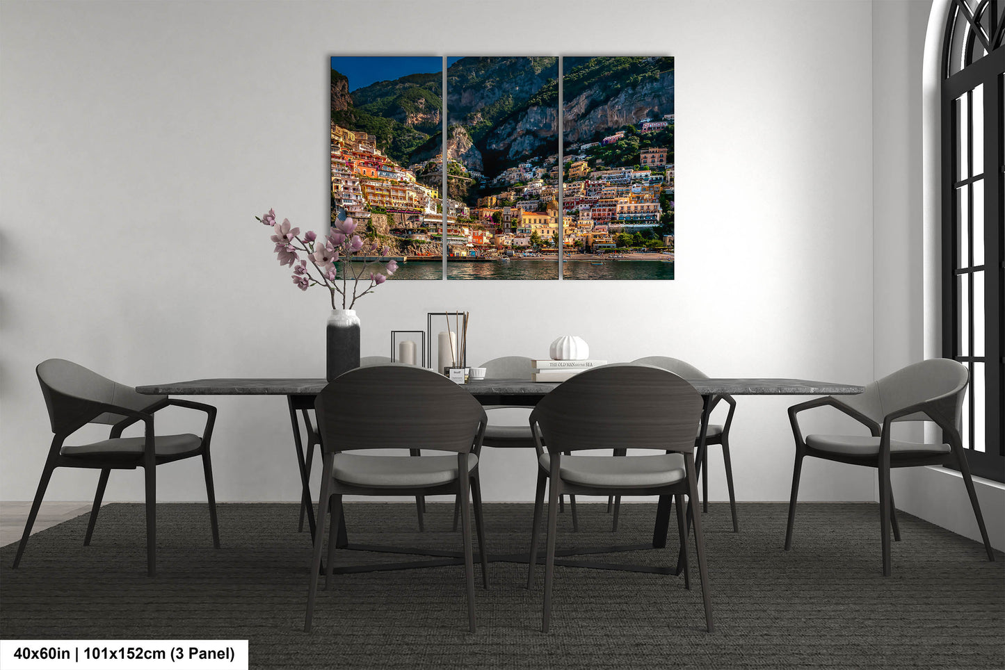 Positano Italy Beach, Italy Photography, Amalfi Coast, Canvas Wall Art, Positano Photo, Italian Home Decor, Summer in Italy, Sunrise