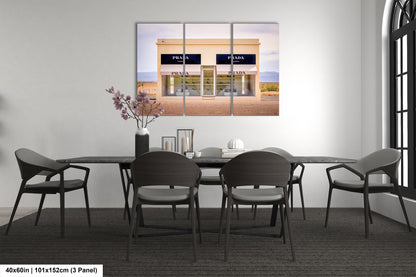 Marfa Texas Fashion Store Photography Wall Art Print - Neutral Room Decor Poster on Premium Photo Paper, Canvas, Acrylic, or Metal
