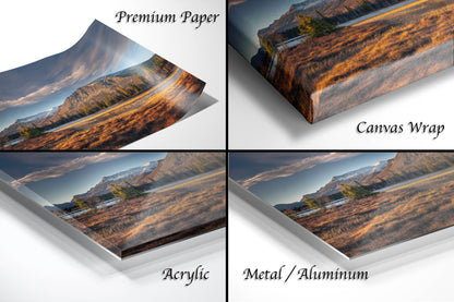 Mountains Wall Art Landscape Print Mountains Home Decor Mountains Office Decor Autumn Wall Art Mountain Poster Landscape Living Room Decor