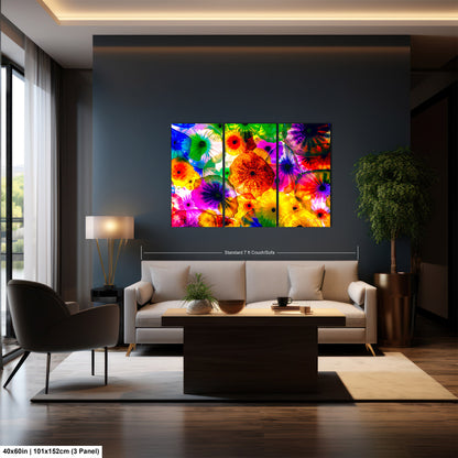 Chihuly Ceiling Glass Art, Bellagio, Las Vegas, Blueyes Photography, Dale Chihuly, Beautiful Colorful Glass , Fine Art Print, Fiori Di Como