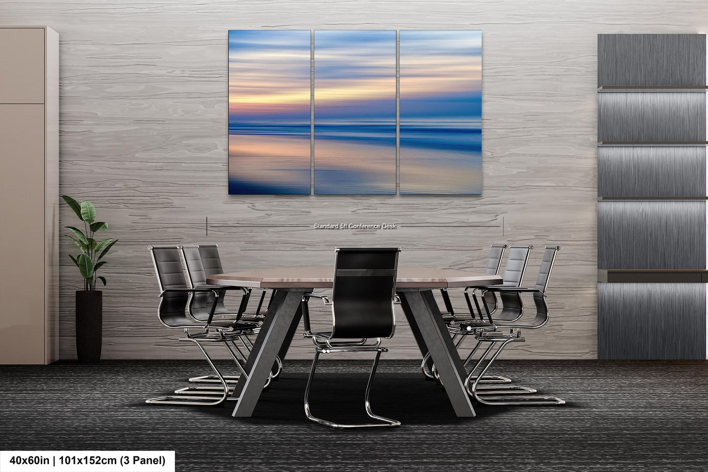 Abstract Seascape Photography Print, Ocean Sunrise Coastal Wall Art, Beach House Artwork, Peaceful Shoreline Sunset, Metal, Canvas, Acrylic