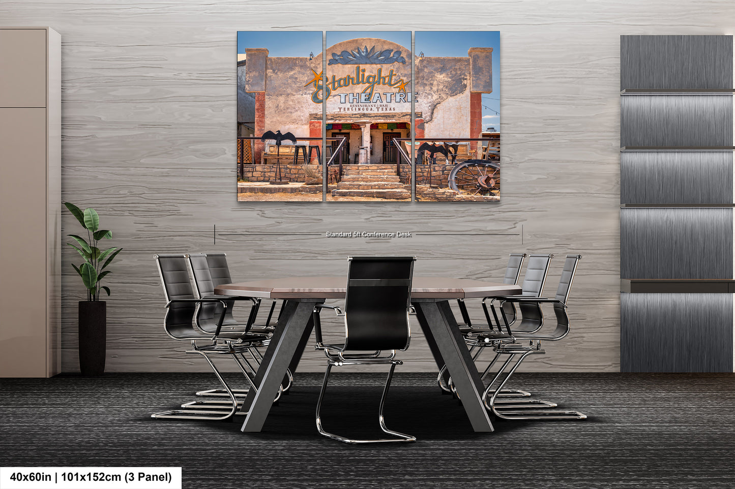 Starlight Theater Terlingua Texas Photo Print: West Texas Ghost Town, Historic Desert Movie Theater Photo on Premium Paper, Canvas or Metal