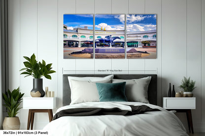 Kentucky Derby Decor, Horse Racing Art, Churchill Downs Canvas Print, Iconic Landmark Wall Decor