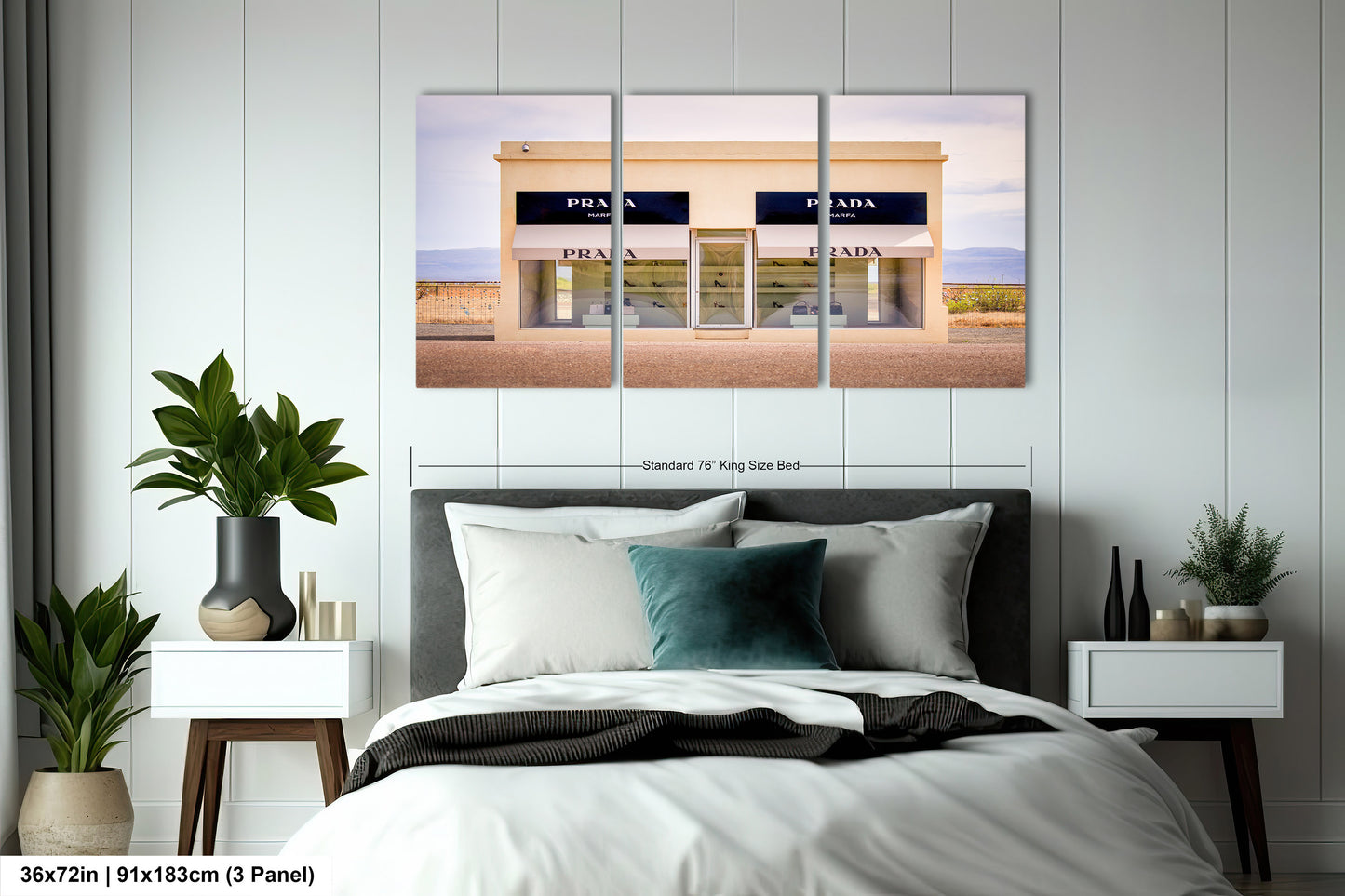 Marfa Texas Fashion Store Photography Wall Art Print - Neutral Room Decor Poster on Premium Photo Paper, Canvas, Acrylic, or Metal