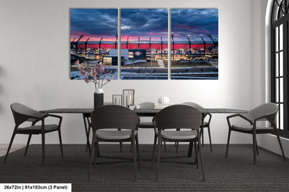 Snapdragon Stadium, San Diego, California Sunrise/Sunset Landscape Print/Canvas/Acrylic/Metal