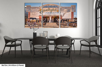 Starlight Theater Terlingua Texas Photo Print: West Texas Ghost Town, Historic Desert Movie Theater Photo on Premium Paper, Canvas or Metal