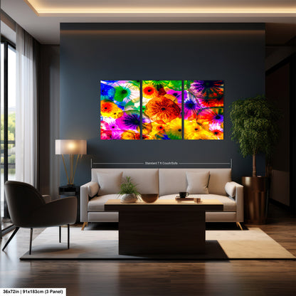 Chihuly Ceiling Glass Art, Bellagio, Las Vegas, Blueyes Photography, Dale Chihuly, Beautiful Colorful Glass , Fine Art Print, Fiori Di Como