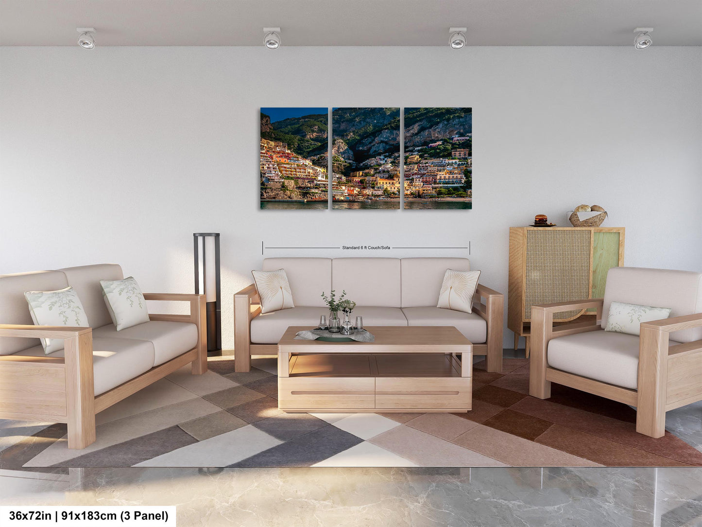 Positano Italy Beach, Italy Photography, Amalfi Coast, Canvas Wall Art, Positano Photo, Italian Home Decor, Summer in Italy, Sunrise