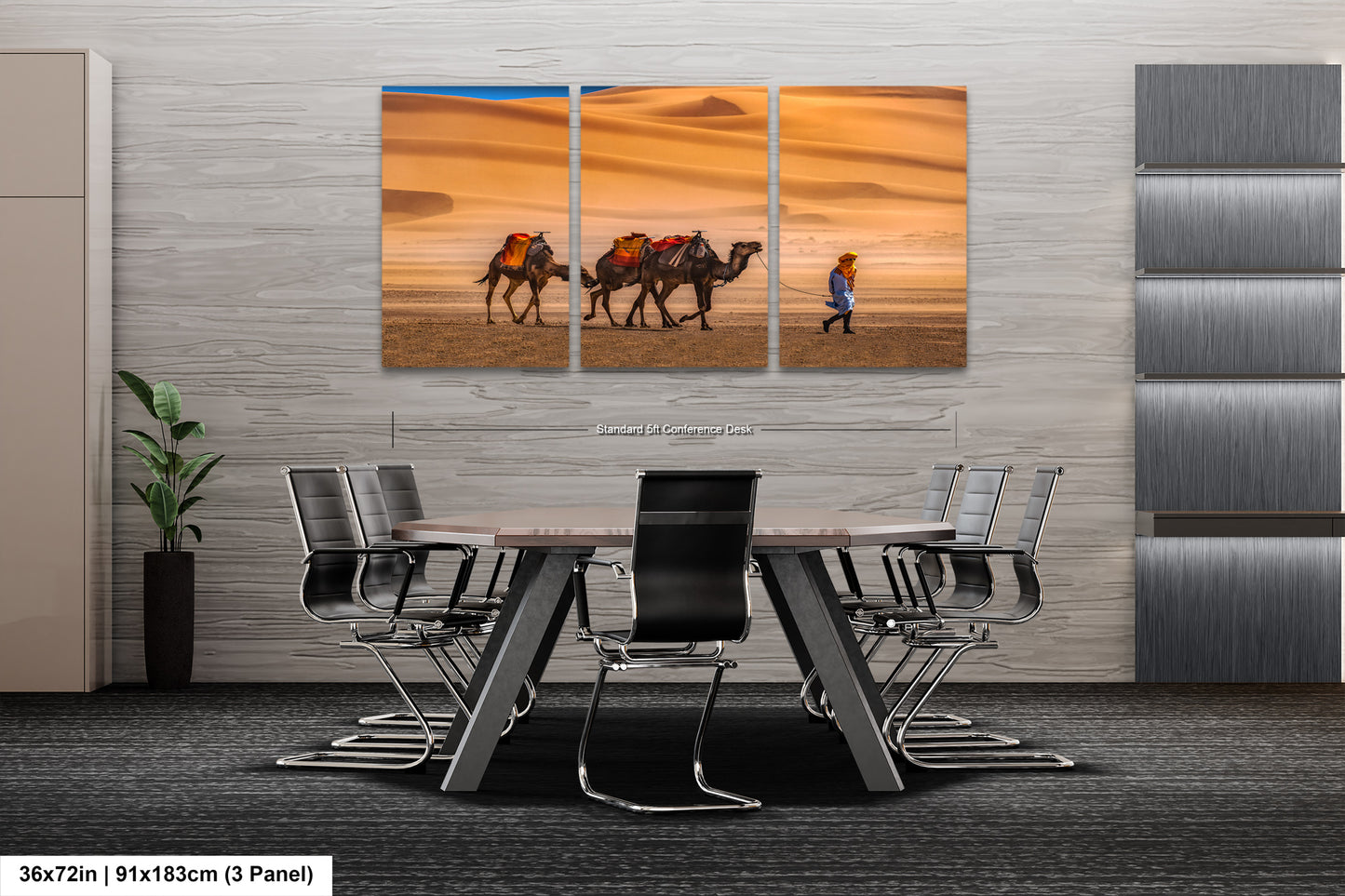 Sahara Desert Canvas Print, Camels, Morocco Photography, Photo Art, Canvas Wall Art, Desert Landscape, Travel Photography