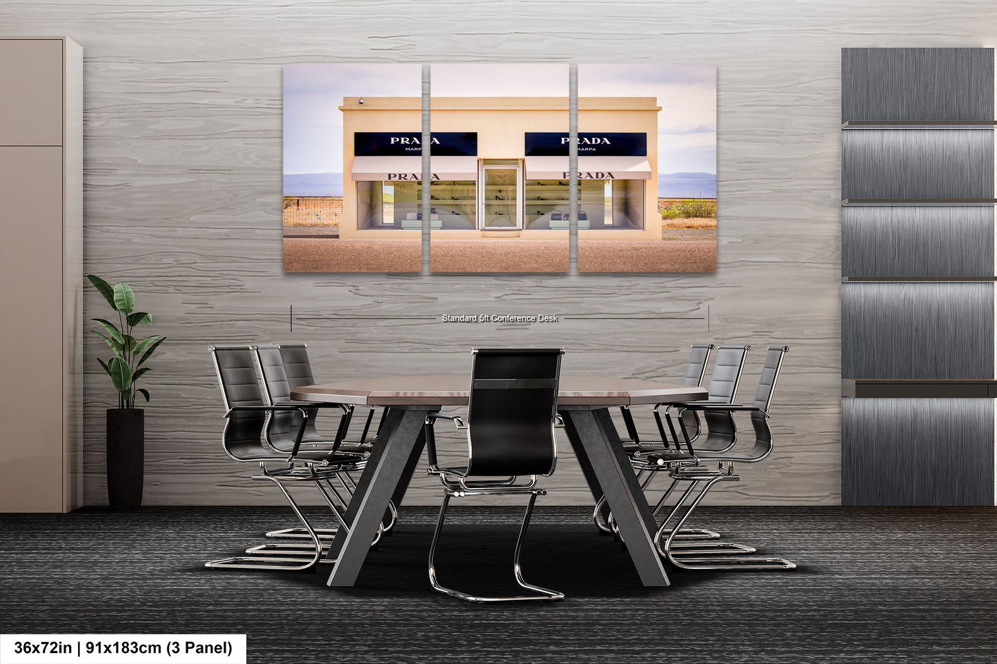 Marfa Texas Fashion Store Photography Wall Art Print - Neutral Room Decor Poster on Premium Photo Paper, Canvas, Acrylic, or Metal