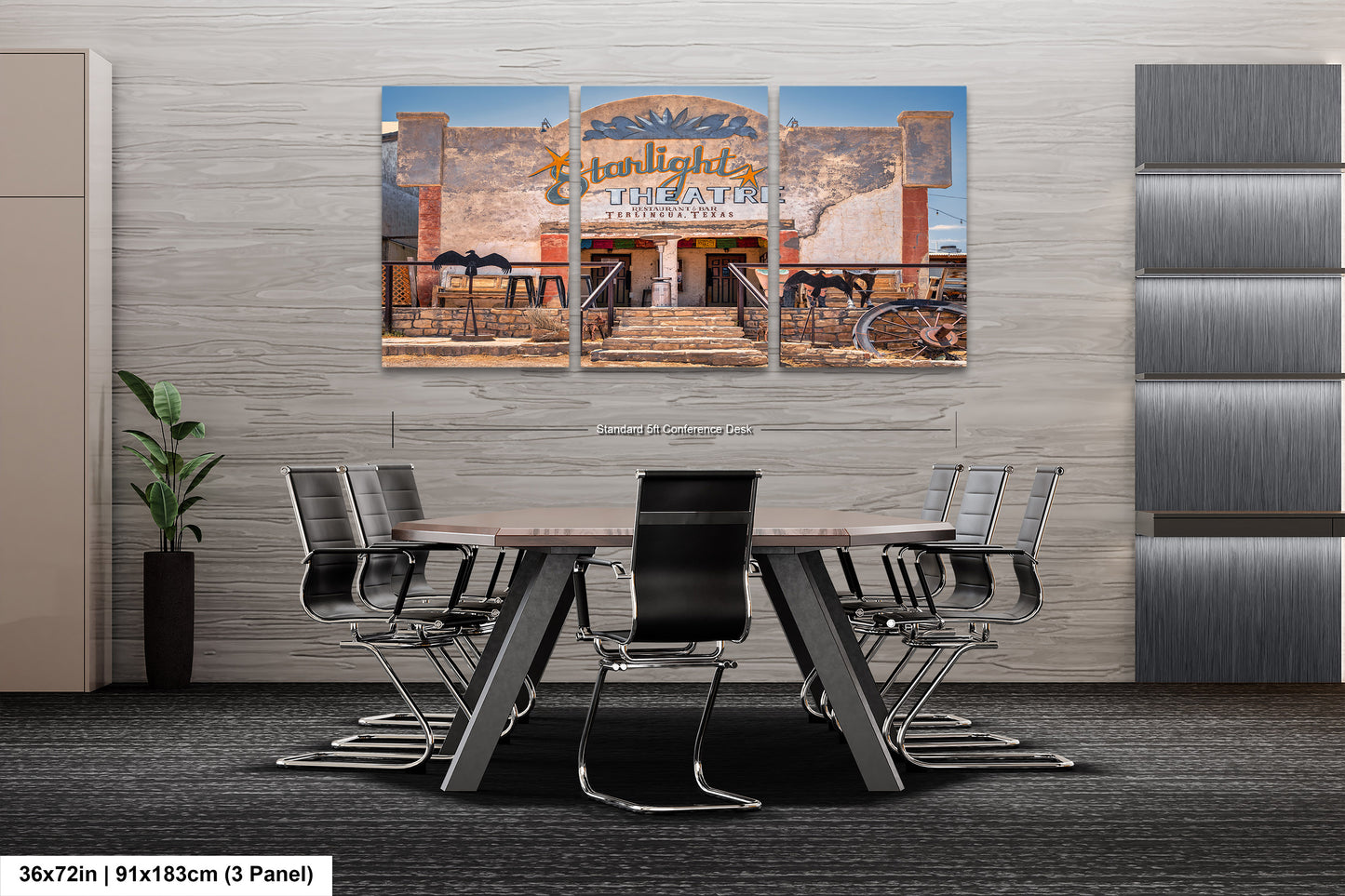 Starlight Theater Terlingua Texas Photo Print: West Texas Ghost Town, Historic Desert Movie Theater Photo on Premium Paper, Canvas or Metal