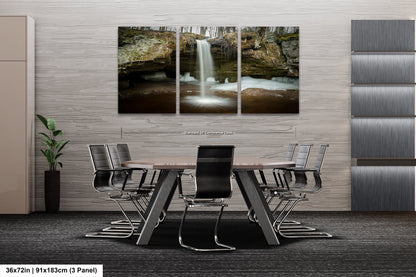Scott Falls Art Print - Scenic Northern Michigan Landscape Poster