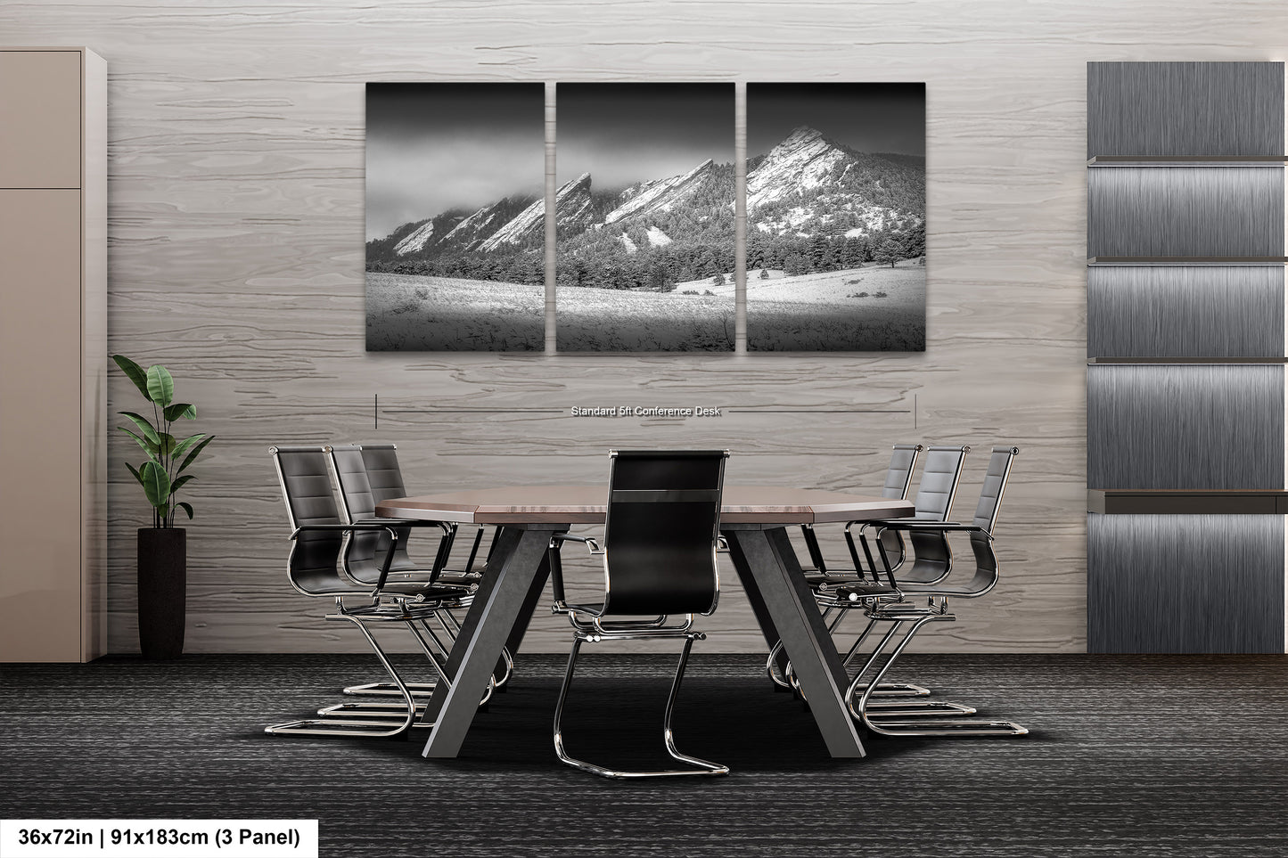 Boulder Colorado | Flatirons | Boulder | Black and White | Canvas/Metal/Acrylic and/or Print
