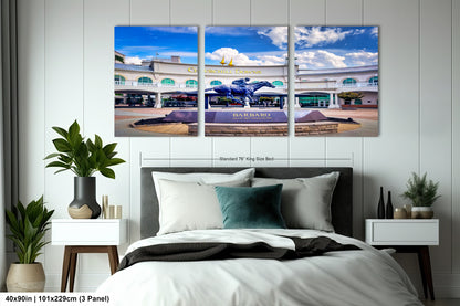 Kentucky Derby Decor, Horse Racing Art, Churchill Downs Canvas Print, Iconic Landmark Wall Decor