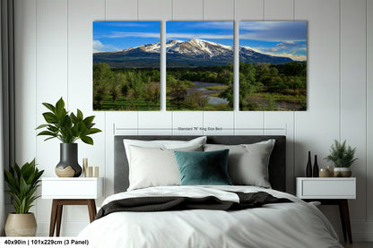 Mt. Sopris canvas picture, Aspen Colorado, Carbondale Colorado, Mount Sopris, Colorado wall art, mountain wall art