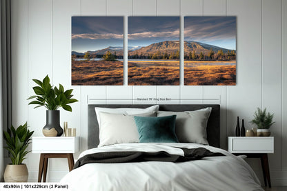 Mountains Wall Art Landscape Print Mountains Home Decor Mountains Office Decor Autumn Wall Art Mountain Poster Landscape Living Room Decor