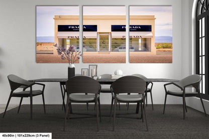 Marfa Texas Fashion Store Photography Wall Art Print - Neutral Room Decor Poster on Premium Photo Paper, Canvas, Acrylic, or Metal