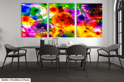 Chihuly Ceiling Glass Art, Bellagio, Las Vegas, Blueyes Photography, Dale Chihuly, Beautiful Colorful Glass , Fine Art Print, Fiori Di Como