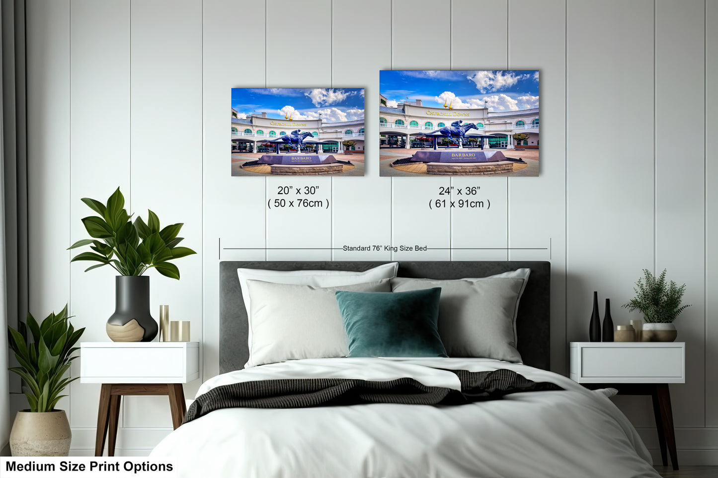 Kentucky Derby Decor, Horse Racing Art, Churchill Downs Canvas Print, Iconic Landmark Wall Decor