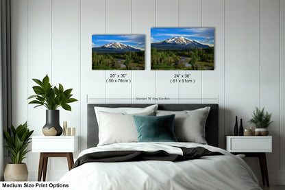 Mt. Sopris canvas picture, Aspen Colorado, Carbondale Colorado, Mount Sopris, Colorado wall art, mountain wall art