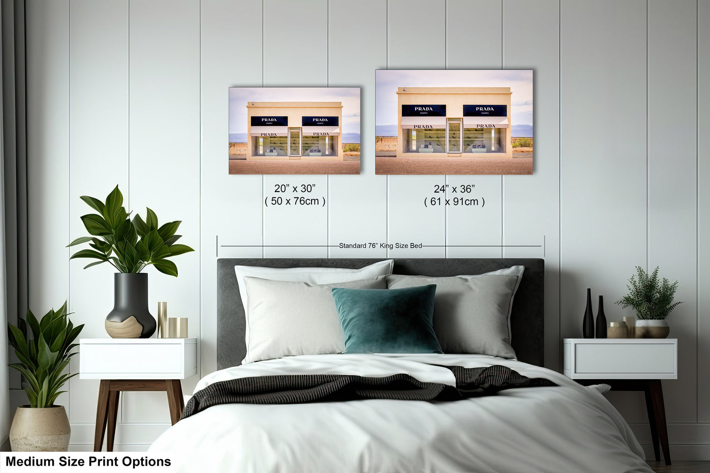 Marfa Texas Fashion Store Photography Wall Art Print - Neutral Room Decor Poster on Premium Photo Paper, Canvas, Acrylic, or Metal