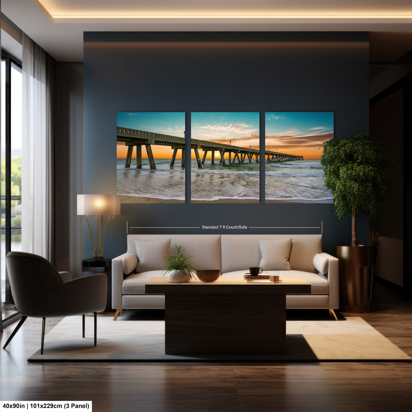 Coastal Awakening: Wrightsville Beach Photography Jonnie Mercers Fishing Pier North Carolina Architectural Seascape Wall Art