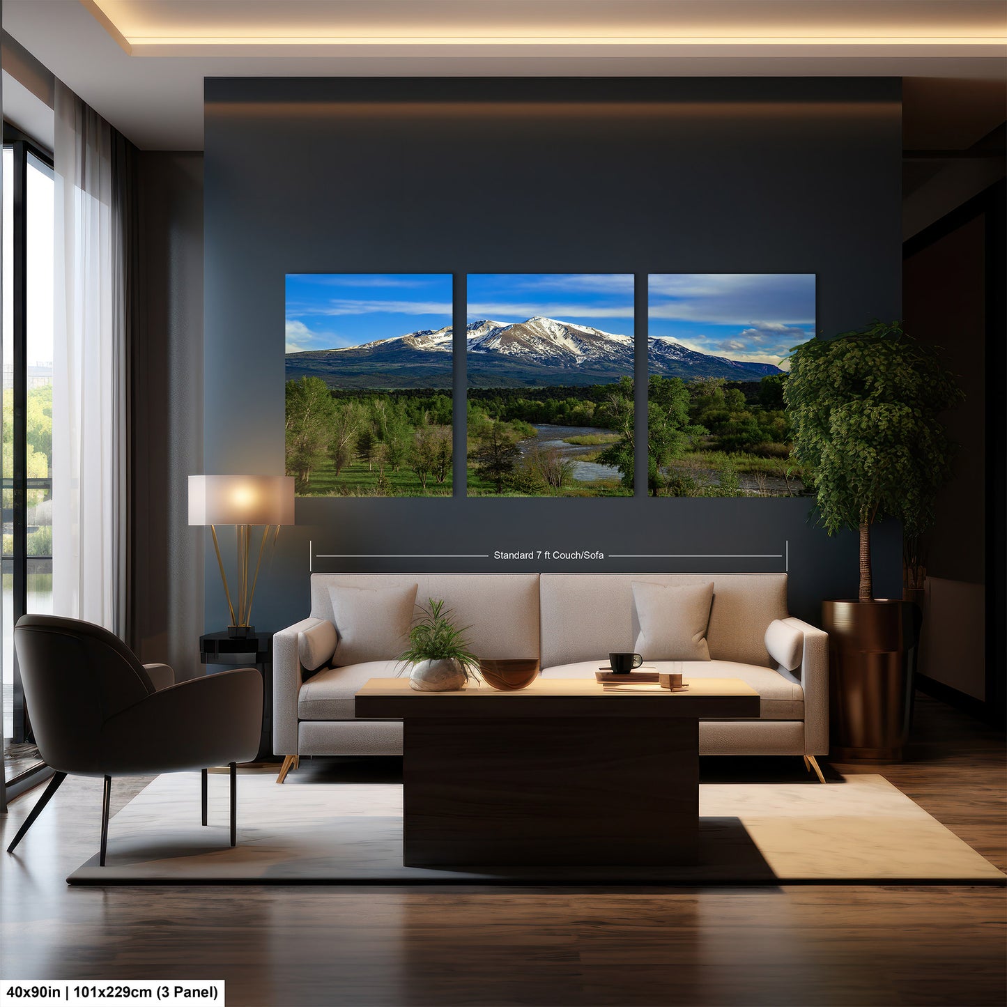 Mt. Sopris canvas picture, Aspen Colorado, Carbondale Colorado, Mount Sopris, Colorado wall art, mountain wall art