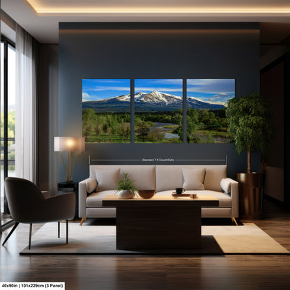 Mt. Sopris canvas picture, Aspen Colorado, Carbondale Colorado, Mount Sopris, Colorado wall art, mountain wall art