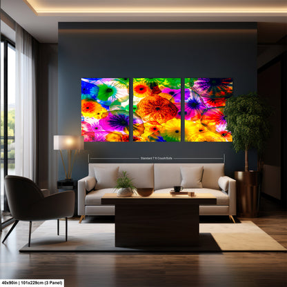 Chihuly Ceiling Glass Art, Bellagio, Las Vegas, Blueyes Photography, Dale Chihuly, Beautiful Colorful Glass , Fine Art Print, Fiori Di Como