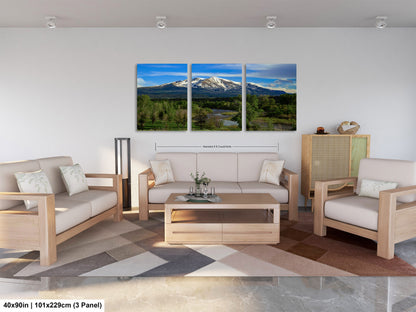 Mt. Sopris canvas picture, Aspen Colorado, Carbondale Colorado, Mount Sopris, Colorado wall art, mountain wall art