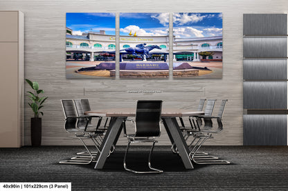 Kentucky Derby Decor, Horse Racing Art, Churchill Downs Canvas Print, Iconic Landmark Wall Decor