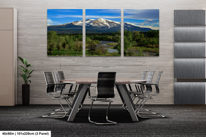 Mt. Sopris canvas picture, Aspen Colorado, Carbondale Colorado, Mount Sopris, Colorado wall art, mountain wall art