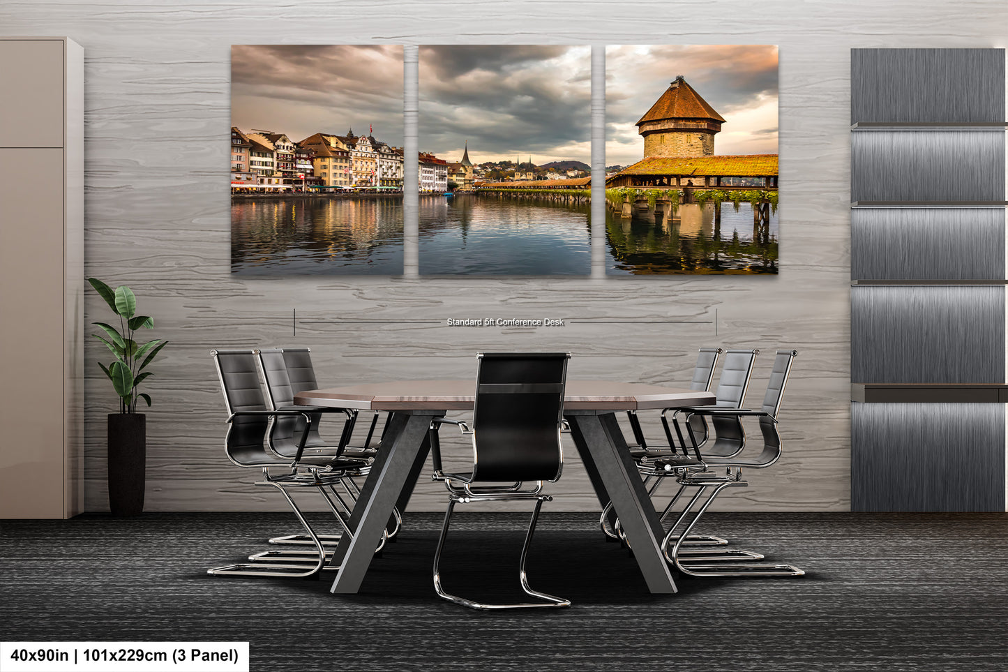 Lucerne Bridge Photography, Kapellbrucke Print, Chapel Bridge Photo Art, Canvas Print, Canvas Wall Art, Fine Art Print