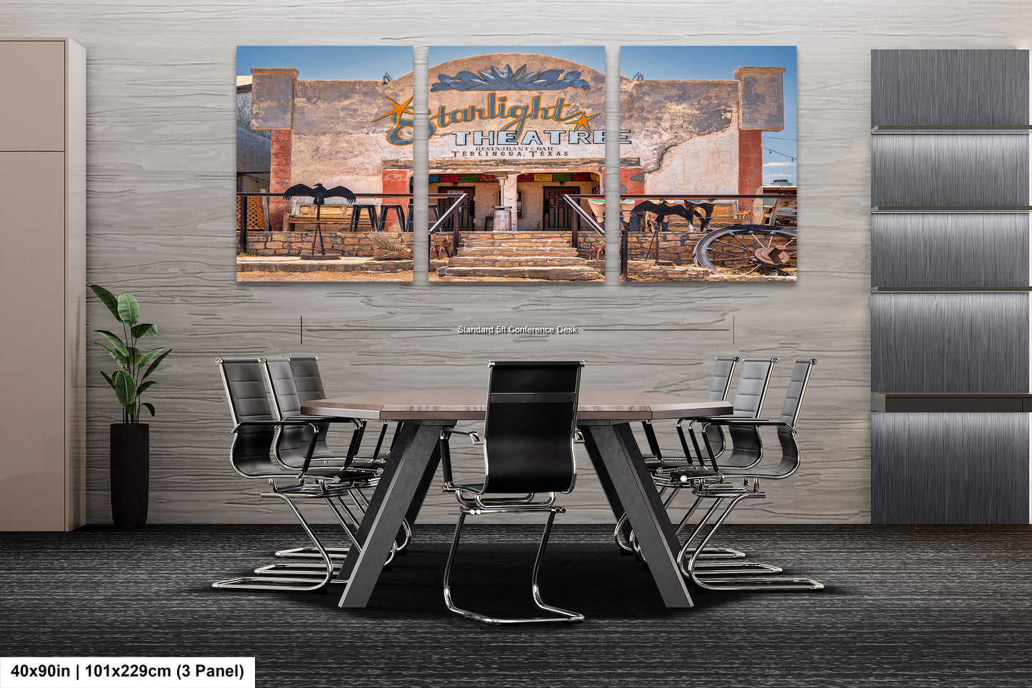 Starlight Theater Terlingua Texas Photo Print: West Texas Ghost Town, Historic Desert Movie Theater Photo on Premium Paper, Canvas or Metal