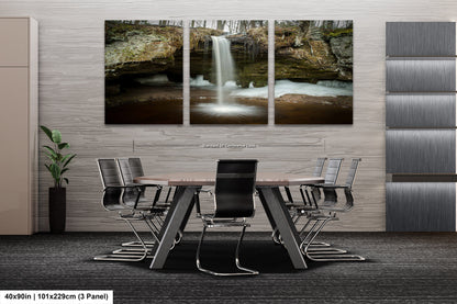 Scott Falls Art Print - Scenic Northern Michigan Landscape Poster