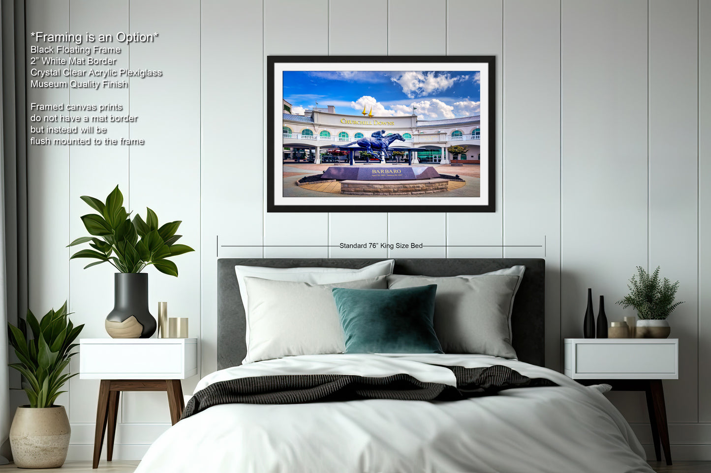 Kentucky Derby Decor, Horse Racing Art, Churchill Downs Canvas Print, Iconic Landmark Wall Decor
