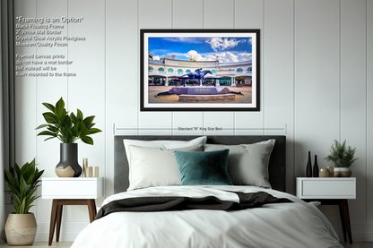 Kentucky Derby Decor, Horse Racing Art, Churchill Downs Canvas Print, Iconic Landmark Wall Decor