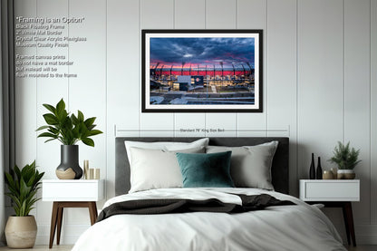 Snapdragon Stadium, San Diego, California Sunrise/Sunset Landscape Print/Canvas/Acrylic/Metal