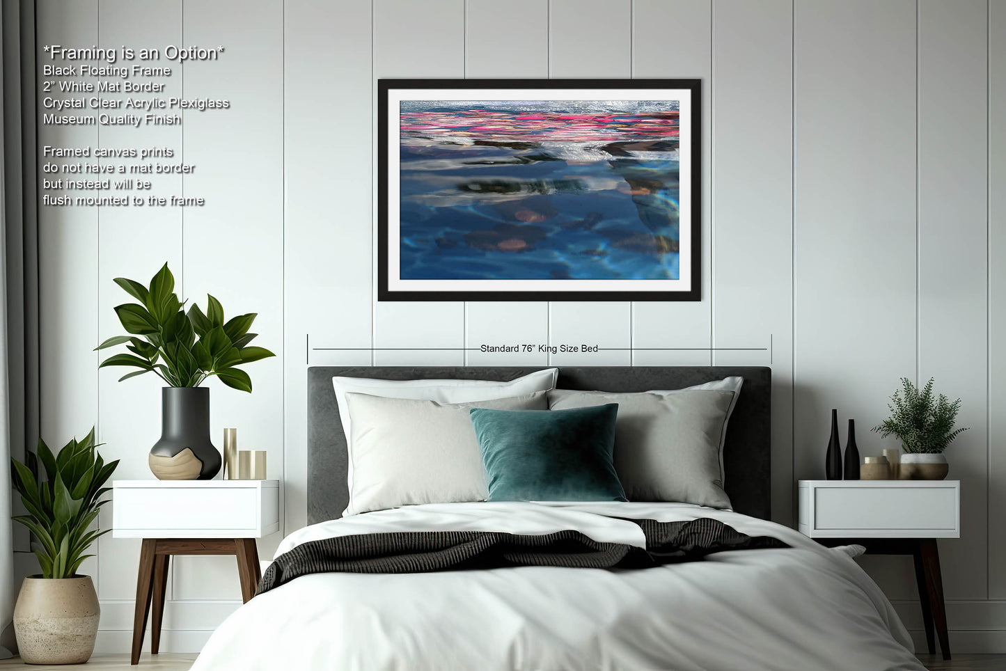 ABSTRACT COASTAL ARTWORK | Ethereal Blue Water Photograph | Coastal Ocean Art | Abstract Water Fine Art Photography | Beach House Décor