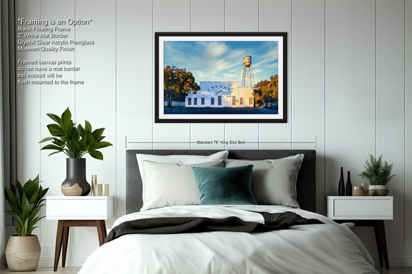 Texas Wall Art - Gruene Hall Photo Print – Oldest Dance Hall in Texas, Premium Paper, Canvas, Acrylic or Metal - Perfect Art for Home Decor