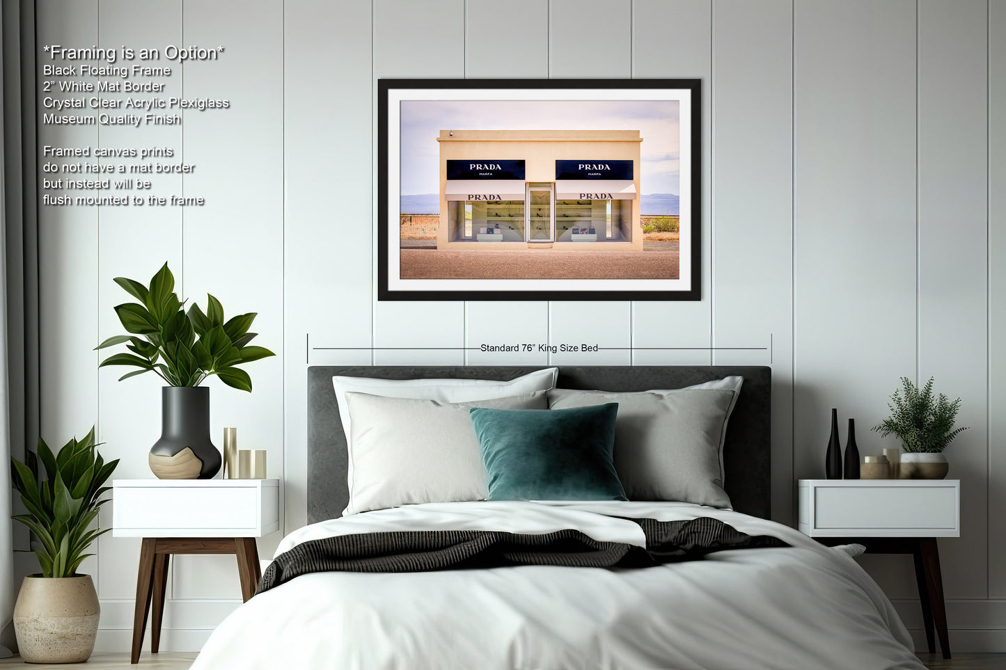 Marfa Texas Fashion Store Photography Wall Art Print - Neutral Room Decor Poster on Premium Photo Paper, Canvas, Acrylic, or Metal