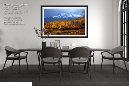Colorado Mountains in Autumn, Aspens, Dallas Divide, Ridgway, Telluride, Photography wall art