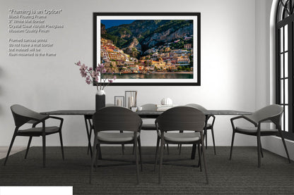 Positano Italy Beach, Italy Photography, Amalfi Coast, Canvas Wall Art, Positano Photo, Italian Home Decor, Summer in Italy, Sunrise