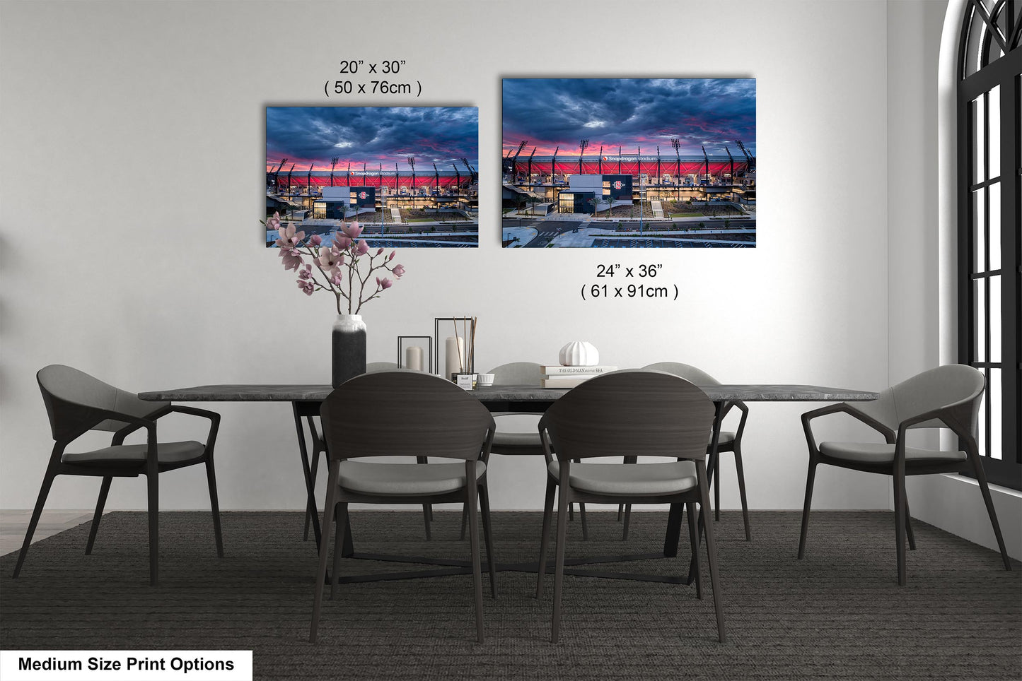 Snapdragon Stadium, San Diego, California Sunrise/Sunset Landscape Print/Canvas/Acrylic/Metal