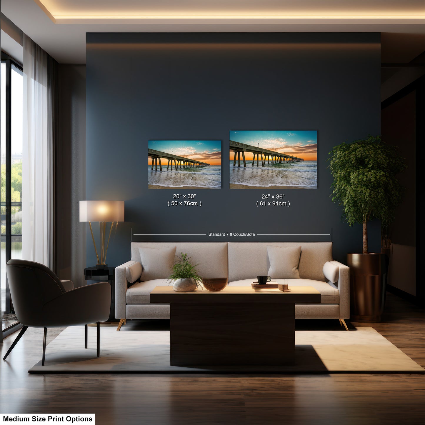 Coastal Awakening: Wrightsville Beach Photography Jonnie Mercers Fishing Pier North Carolina Architectural Seascape Wall Art