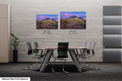 Lost Dutchman State Park, Superstition Mountains, Arizona Photography Wall Art