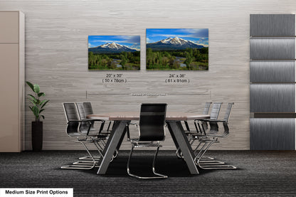 Mt. Sopris canvas picture, Aspen Colorado, Carbondale Colorado, Mount Sopris, Colorado wall art, mountain wall art