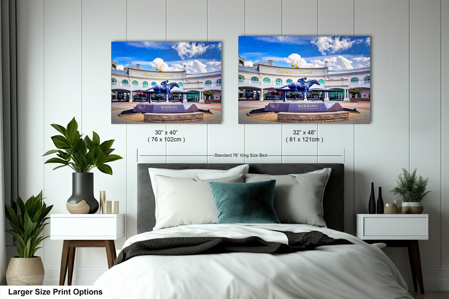 Kentucky Derby Decor, Horse Racing Art, Churchill Downs Canvas Print, Iconic Landmark Wall Decor