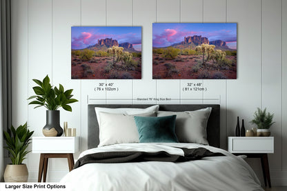 Lost Dutchman State Park, Superstition Mountains, Arizona Photography Wall Art